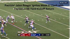 Patriots' Jalen Reagor Ignites Week 17 Clash with Explosive 98-Yard Kickoff Return